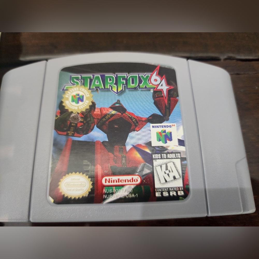 Star Fox 64 Video Game In Box Preowned - Nintendo 64 - Without Rumble Pack - Picture 12 of 14